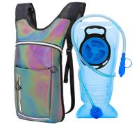 Hydration Backpack, Water Backpack with 2L Hydration Bladder, Rave Backpack Hydration Pack, Festival Essential for Raves, Hiking, Cycling, Climbing, Running, Outdoor, Camping and More