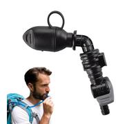 Hydration Bag Bite Valve - Silicone Nozzle, 45-Degree Design Valve | Leak-Proof Water Bag Mouthpiece, Replacement Tube Nozzle, Durable Silicone Mouth Bite Valve, High- Nozzle with Biking, Running
