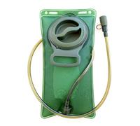 Hydration Bladder, 2L Water Bladder for Hiking Backpack Leak Proof Water Reservoir Storage Bag, BPA-Free Water Pouch Hydration Pack for Camping Cycling Running, Military Green 2 Liter
