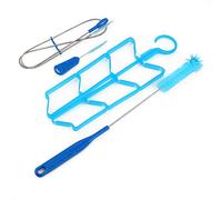 Hydration Bladder Cleaner, 4-in-1 Portable Cleaning Kit with Brushes and Drying Rack Water Bladder Maintenance Tool for Hikers Campers Cyclists Runners Outdoor Adventures