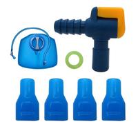 Hydration Bladder Valve, Bite Nozzle Replacement, 9.25mm/0.354inch 6/00 Inch 1mm Leakproof Water Spout for Reservoir Packs, Running, Biking, Camping, Hunting, Outdoor Sports