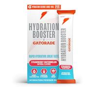 Hydration Booster by Gatorade Carbohydrate-Electrolyte Sachets - Hydration Powder Drink Mix with Carbohydrates, Electrolytes and B Vitamins (12 Servings (Pack of 1), Strawberry Watermelon)