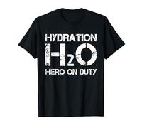 Hydration H20 Hero On Duty Team Hydration Water Manager T-Shirt