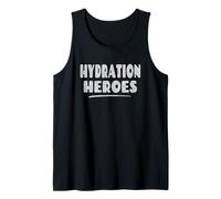 Hydration Heroes Marathon Water Aid Station Team Running Tank Top