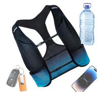 Hydration Jacket - Running Jacket | Hiking Water Backpack, Comfortable and Lightweight Portable Hydration Vest 3L Reusable for Hunting, Cycling, Trail, Fishing, Hiking, Hiking