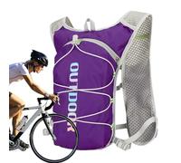 Hydration Pack, Running Water Vest, Lightweight Multifunctional Design with Secure Fit and Hydration Backpack for Travel, Workout, Cycling, Camping, Fitness, 8.66x14.96x1.97 Inches