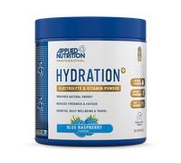 Applied Nutrition Hydration+ Electrolytes and Vitamin Powder Sugar-Free Hydration Drink Mix for Energy Recovery and Electrolyte Replenishment Blue Raspberry - 240g (30 Servings)