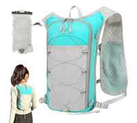 Hydration Running Vest - 1.5L for Hydration Jacket | Reflective Running Backpack with Water Tank,Adjustable Breathable Sports Bag with Tank Women And Men - Riding Ca