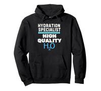Hydration Specialist Hiigh Qualiity H2O Funny Design Pullover Hoodie