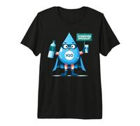 Hydration Specialist Team Manager Waterboy Molecule H2O Premium T-Shirt