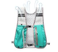 Hydration Vest - Cycling Reflective Hydration Chest Bag - Lightweight Running Fanny Bag with 500ml Water Bottle Storage Pocket for Men and Women