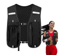 Hydration Vest, Hydration Vest for Running Women - Breathable Hydration Vest Sports Bag Elastic Lightweight Stable Blister Chest Packing Equipment for Men Women Hiking Marathons Race