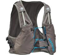 Nathan Unisex Hydration Vest - Lightweight, Quick-Fit Size Adjustment, Reflective, Includes Two 14oz Hydrapak Flasks, 4L Storage, Six Pockets for Running Essentials,Pinnacle Breeze, Charcoal, XXL