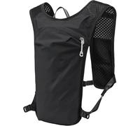 Hydration Vest Running Backpack, High Visibility Water Resistant with Emergency Whistle & Tube Port for Trail Running, Hiking, Outdoor Sports (1,black)