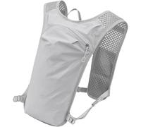 Hydration Vest Running Backpack, High Visibility Water Resistant with Emergency Whistle & Tube Port for Trail Running, Hiking, Outdoor Sports (1,Grey)