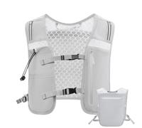 Hydration Vest - Trail Jacket 4L | Reflective Adjustable Chest Straps with Unisex Phone Pouch for Outdoor Sports