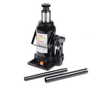 Hydraulic 12t Bottle Jack, Piston Car Jack with Slow down function, 215-400 mm