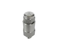 Hydraulic Atomizing 1/4 BSPT Male Thread 304SS Fine Mist Hollow Cone Spray Nozzle, Pressure Spray Nozzle(1l4 Male 0.6mm)
