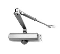 Hydraulic Automatic Door Closer 40-60KG, Adjustable Speed, Positioning Stop, Heavy-Duty Protective Holder, Ideal for Home & Office Use, Durable Hardware Solution