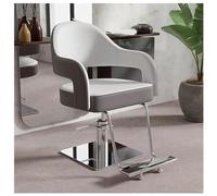 Hydraulic Barber Chair 360° Rotatable Adjustable Salon Stool with Footrest - Max 150Kg Capacity for Hair Salon Spa & Tattoo Shop -Friseurstuhl