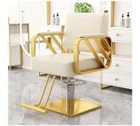 Hydraulic Barber Chair for Stylists & Tattoo Artists - Adjustable Height Padded SeatConstruction Salon Equipment for Comfort & Style