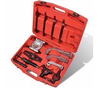 Hydraulic Bearing Puller and Separator Tool 25 pcs Car Gear Remover vidaXL