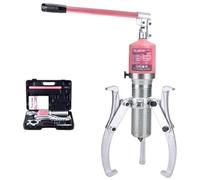 Hydraulic Bearing Puller Kit, 3-Jaw Hub Separator, Heavy-Duty Gear Removal Tool, 10-Ton Puller for Bearings Hubs Gears