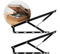 Hydraulic Bed Lift Mechanism for Easy Access, Pneumatic Support for Box Beds and Sofas, Space-Saving DIY Project Hardware