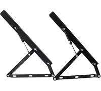 Hydraulic Bed Lift Mechanism Heavy Duty Gas Spring Hinges for Storage Bed Frame, Pneumatic Support Lift Up Hinge Set for Bed Box