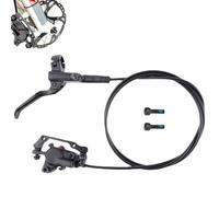 Hydraulic Bicycle Brakes, Bicycle Disc Brakes - 1st Hydraulic Disc Brakes for Mountain Bike, General Oil Brake in Aluminum Alloy, Design Three Finger Brake Levers Luminum Alloy for Fast