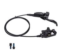 Hydraulic Bicycle Brakes - Front Brake 76 cm, Rear Brake 135 cm, Replacement Brake Set with Adapter for Bicycle, Mountain Bike Hydraulic Disc Brakes - This Set is Suitable for City Traffic, Pe