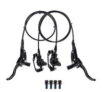 Hydraulic Bicycle | Front Brake 76cm, Rear Brake 135cm Replacement Brake Kit with Adapter for Bicycle - Mountain Bike Hydraulic Brake - This Set is Suitable for City Traffic, Commuting, Cycling