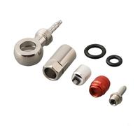 Hydraulic Bike Cable End Banjo Set with Hose Connector for SRAM LEVEL RED HRD S900 For Elixir Models Steel Construction Cable End Parts (Hose Connector)