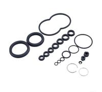 Hydraulic Booster Seal Kit for Ford for chevy for dodge Hydraulic | Wear-resistant rubber material, non-deformable seals, black color, fits Bendix units, easy use