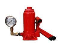 Hydraulic Bottle Jack 5 Ton, 20 Tonne Lifting Ram with Pressure Gauge for Car, Van, Boat, Truck, Caravan