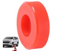 Hydraulic Bottle Jack Pad Adapter Polyethylene 29mm 1 1/8“ Hole Dia Recess On Bottom Jacking Point For 5-6 Ton Bottle Jacks Lift Car Damage Protection Universal
