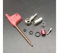 Hydraulic Brake Adapter Kit Steel for Road Bike for service Hydraulic | Compatible with for sram Level RED S900, metal, precise fit, minimizes fluid loss, quick service
