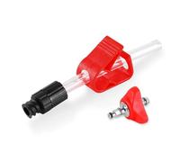 Hydraulic Brake Bleed Hose Tool for SRAM AVID DOT Brake Systems, for Bicycle Bleeding Solutions with for M4 Thread Alloy Fittings and Rubber Seals for Disc Brake Maintenance