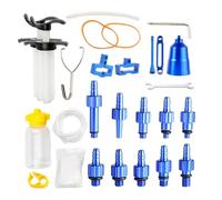 Hydraulic Brake Bleeder Kit for Cycling - Aluminium Body Bleed Leak Proof Compact Lightweight Bike Maintenance Tool Precision Liquid Injector | Rim Repair