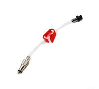 Hydraulic brake connector for RockShox Reverb 1X Remote designed for SRAM S4 caliper bleeding and maintenance without fluid loss