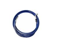 Hydraulic Brake Hose 10 Cm~500 Cm 0°-0° Inner Diameter 10mm Motorcycle Hydraulic Brake Hose Line Oil Stainless Steel Braided CableTubing(40CM)