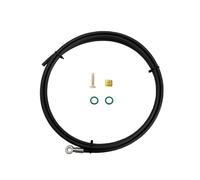 Hydraulic Brake Hose Kit for Shimano BH90, SLX M7000, XT M8000, | XTR M9000 Series, 2.0m Rubber Oil Line with Banjo Adapter, Olive and Seals for Mountain Bike