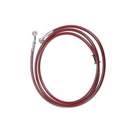 Hydraulic Brake Hose Motorcycle Brake Hose Oil Line Pipe 0°-0°10 Cm~500 Cm Hydraulic Braided Cable Inner Diameter 10 Mm(480CM)