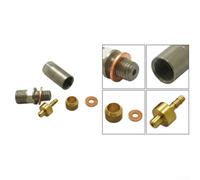 Hydraulic Brake Hose Nut Fittings Kit For HOPE TECH3 E4 X2 Models Copper | Made of copper and stainless steel Easy to install Lightweight design Weight about 20g