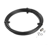 Hydraulic Brake Hose Set Compatible With Formula R1 R1r Ro For Rx For Mega T1 The One Fr, 2m Bicycle Disc Brake Line Tube Kit Blue Gold(Black)
