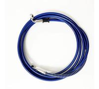 Hydraulic Brake Hose Universal Motorcycle Hydraulic Brake Hose Line Oil 10 Cm~500 Cm 28°-28° Inner Diameter Mm Stainless Steel Braided CableTubing(400CM)