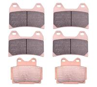 Hydraulic Brake Pads For FZ400 For 4YR1 1996 For 400cc Front And Rear Brake Pads And Discs Kit Motorcycle Spare Parts(Copper Front Rear)