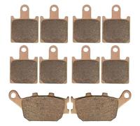 Hydraulic Brake Pads For Kawa&saki For Z1000 ABS For ZR1000 For C7F/C8F/C9F 2007-2009 Motorcycle Parts Front Rear Brake Pads Kit