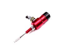 Hydraulic Brake Pump CNC 14mm Piston Motorcycle Hydraulic Brake Clutch Master Cylinder Rod System Universal Efficient Transfer Pump Clutch brake pump(Red)