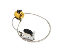 Hydraulic Brake Pump Hydraulic Foot Brake Master Cylinder Caliper Tubing Disc Brake System Fit For Modified 4-wheel Fit For Venue Racing Drift Kart Motorcycle Brake Hydraulic Pump